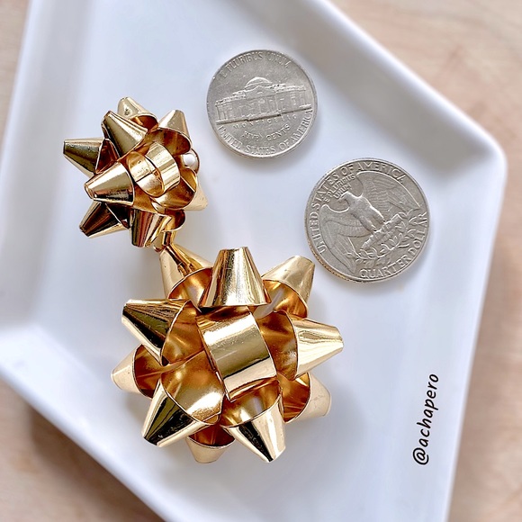 BaubleBar Gold-tone “Holly” Drop Earrings - Picture 6 of 10